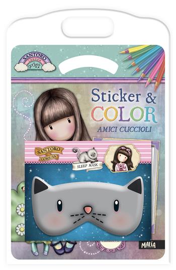 Amici cuccioli. Gorjuss. Ediz. a colori. Con sleep mask gatto - Lisa Capiotto - Libro Pon Pon Edizioni 2025 | Libraccio.it