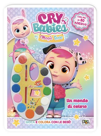 Un mondo di colore. Cry Babies. Ediz. a colori. Ediz. a spirale. Con acquerelli - Emanuela Brumana - Libro Pon Pon Edizioni 2025 | Libraccio.it