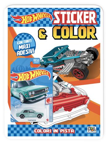 Colori in pista. Hot Wheels. Ediz. a colori. Con macchinina - Alice Torricelli - Libro Pon Pon Edizioni 2025 | Libraccio.it