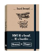 Travel more. Travel journal. Notebook