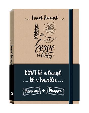 Escape the ordinary. Travel journal. Notebook - Marilla Pascale - Libro Pon Pon Edizioni 2025, Malìa | Libraccio.it