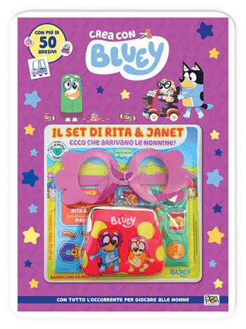 Il set di Rita e Janet. Crea con Bluey. Ediz. a colori. Con set di Rita e Janet - Cristina Panzeri - Libro Pon Pon Edizioni 2026 | Libraccio.it