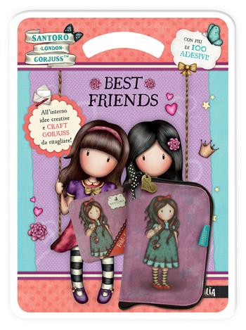 Best friends. Gorjuss. Con adesivi. Ediz. a colori. Con shopper bag pieghevole - Lisa Capiotto - Libro Pon Pon Edizioni 2026 | Libraccio.it