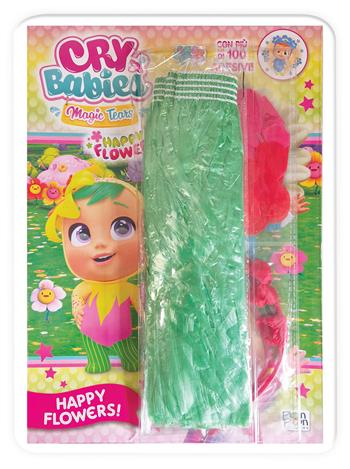 Happy flowers! Cry Babies. Con adesivi. Ediz. a colori. Con hawaiian set - Emanuela Brumana - Libro Pon Pon Edizioni 2026 | Libraccio.it