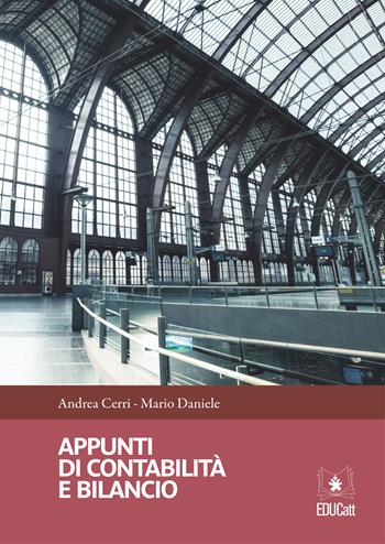 Appunti di contabilità e bilancio - Andrea Cerri, Mario Daniele - Libro EDUCatt Università Cattolica 2020 | Libraccio.it