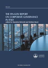 The Fin-Gov report on corporate governance in Italy