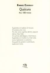 Qualcuna. #le 100 poesie