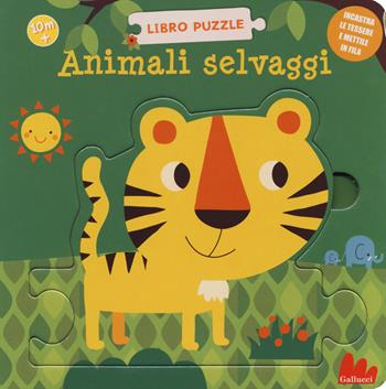 Animali selvaggi. Libro puzzle. Ediz. a colori - Rikky Schrever - Libro Gallucci 2019 | Libraccio.it