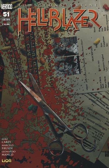 John Constantine. Hellblazer. Vol. 51 - Mike Carey, Marcelo Frusin, Leonardo Manco - Libro Lion 2016, Vertigo monthly | Libraccio.it