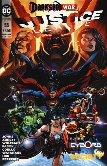 Justice league. Vol. 55 - Geoff Johns, Dan Abnett - Libro Lion 2016 | Libraccio.it