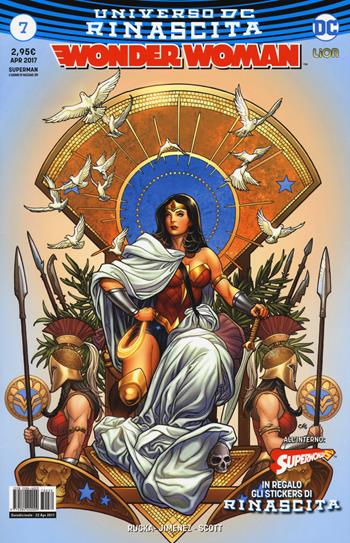 Rinascita. Wonder Woman. Con Adesivi. Vol. 7  - Libro Lion 2017, DC Comics | Libraccio.it