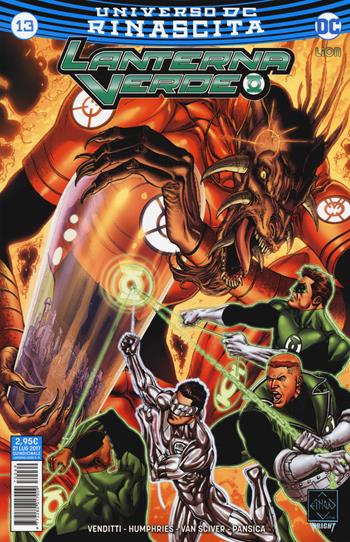Lanterna verde. Vol. 13  - Libro Lion 2017, DC Comics | Libraccio.it
