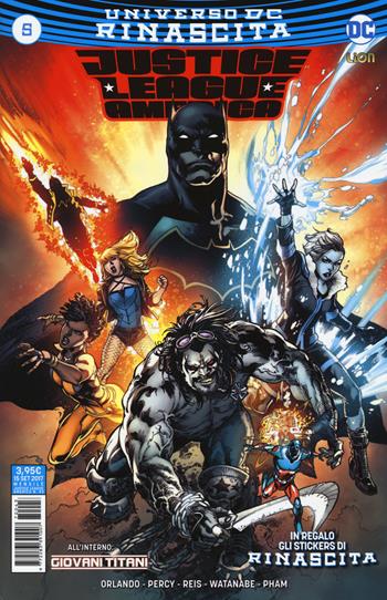 Rinascita. Justice League America. Con adesivi. Vol. 5  - Libro Lion 2017, DC Comics | Libraccio.it
