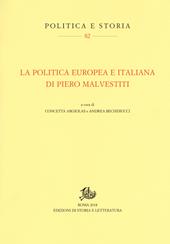 La politica europea e italiana di Piero Malvestiti