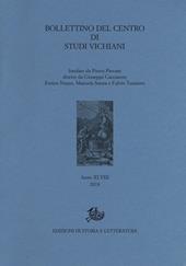 Bollettino del Centro di studi vichiani. Vol. 48