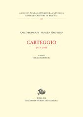 Carteggio 1973-1983
