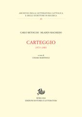 Carteggio 1973-1983