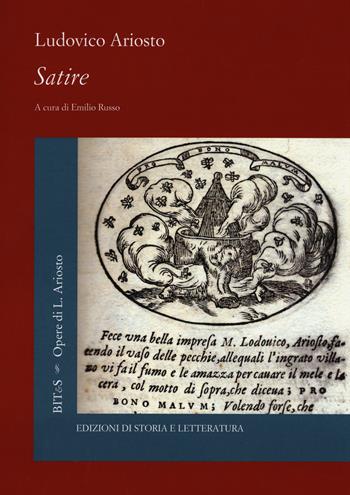Satire - Ludovico Ariosto - Libro Storia e Letteratura 2019, Biblioteca italiana. Testi e studi | Libraccio.it