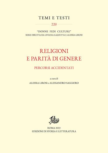 Religioni e parità di genere. Percorsi accidentati  - Libro Edizioni di Storia e Letteratura 2023, Temi e testi | Libraccio.it