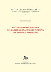 Gli «Epigrammata Bobiensia» nel carteggio fra Augusto Campana e Franco Munari (1952-1956)