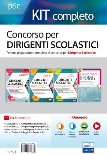 Concorso per dirigenti scolastici. Kit completo - Giuseppe Mariani - Libro Editest 2017, Professioni e concorsi | Libraccio.it