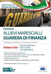 Concorso Marescialli Guardia di finanza. Prova preliminare, prova scritta di italiano, test attitudinali