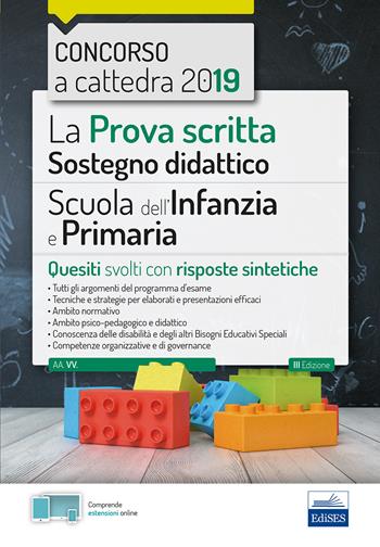 La prova scritta sostegno didattico per la scuola dell'infanzia e primaria  - Libro Editest 2019 | Libraccio.it