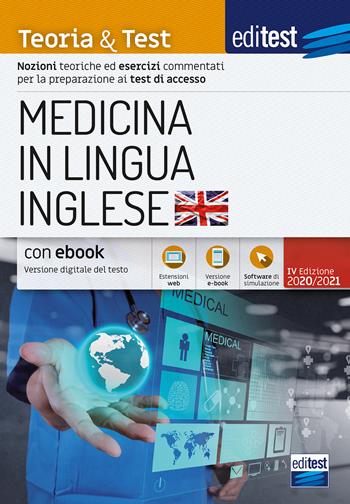 EdiTEST. Medicina in lingua inglese. Teoria & test.  - Libro Editest 2019 | Libraccio.it