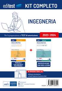 Image of Kit completo TOLC-I Ingegneria. Con ebook: Superare la prova a te...