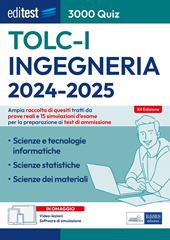 EdiTEST. Ingegneria. 3000 quiz. Ampia raccolta di quesiti tratti da prove reali e 15 simulazioni d'esame. Valido per il Test Cisia TOLC-I. Con software di simulazione