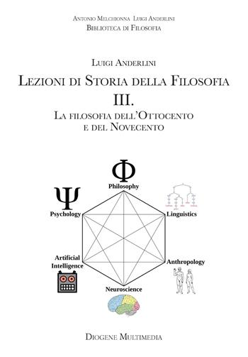 Lezioni di storia della filosofia. Per le Scuole superiori. Vol. 3: La filosofia dell'Ottocento e del Novecento - LUIGI ANDERLINI - Libro Diogene Multimedia 2026 | Libraccio.it