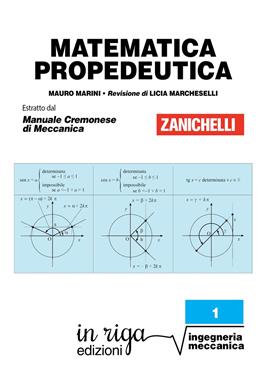 Matematica propedeutica - Mauro Marini - Libro In Riga Edizioni 2016 | Libraccio.it