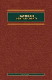 Carteggio Gentile-Casati