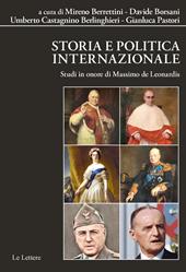 Storia e politica internazionale. Studi in onore di Massimo De Leonardis