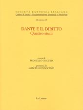 Dante e il diritto. Quattro studi