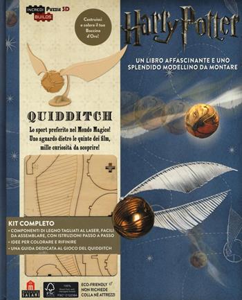 Harry Potter. Quidditch. Puzzle Incredibuilds puzzle 3D da J. K. Rowling. Ediz. illustrata. Con gadget - Jody Revenson - Libro Magazzini Salani 2016, J.K. Rowling's wizarding world | Libraccio.it
