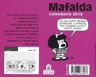Mafalda. Calendario da tavolo 2019  - Libro Magazzini Salani 2019, Calendari | Libraccio.it