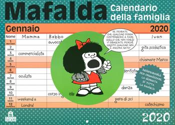 Mafalda. Calendario della famiglia 2020  - Libro Magazzini Salani 2019 | Libraccio.it