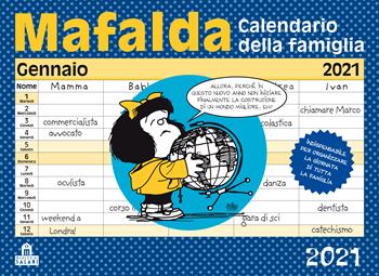 Mafalda. Calendario della famiglia 2021 - Quino - Libro Magazzini Salani 2020 | Libraccio.it