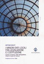 I minori enti locali fra legislazione e Costituzione. Comuni, Province, Città metropolitane, Unioni e fusioni di Comuni