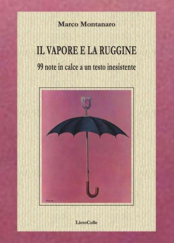Il vapore e la ruggine. 99 note in calce a un testo inesistente - Marco Montanaro - Libro LietoColle 2017, Erato | Libraccio.it