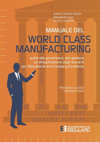 Manuale del World Class Manufacturing. Guida alla governance, alla gestione ed all'applicazione degli strumenti per l'Operational and Company Excellence - Matteo Casadio Strozzi, Alessandro Brun, Luciano Massone - Libro Esculapio 2023 | Libraccio.it