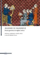 Maxims I e Maxims II. Poesia gnomica in inglese antico
