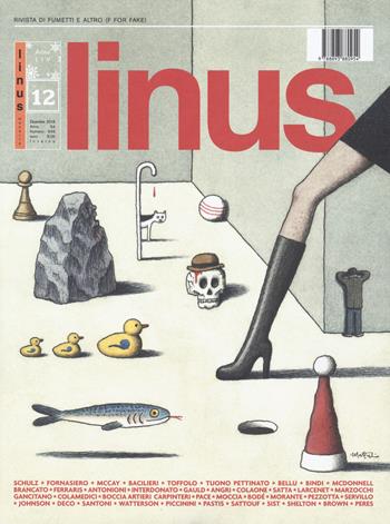 Rivista Linus. Dicembre 2018  - Libro Baldini + Castoldi 2018 | Libraccio.it