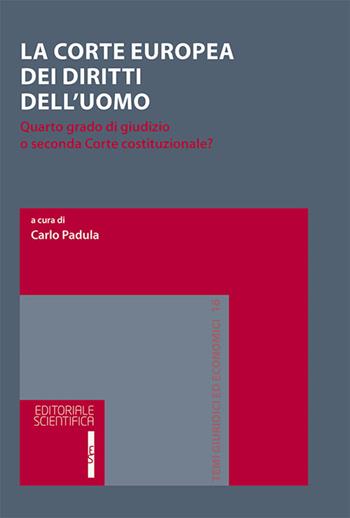La Corte europea dei diritti dell'uomo. Quarto grado di giudizio o seconda Corte costituzionale?  - Libro Editoriale Scientifica 2016, Temi giuridici ed economici | Libraccio.it