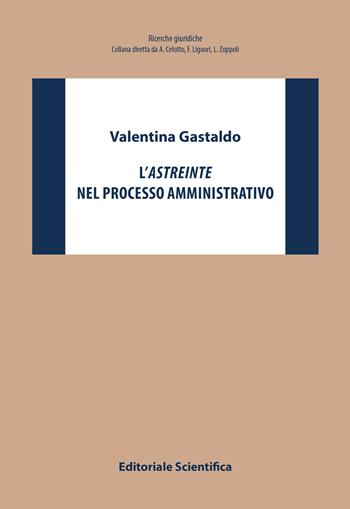 L' astreinte nel processo amministrativo - Valentina Gastaldo - Libro Editoriale Scientifica 2018, Ricerche giuridiche. Nuovissima serie | Libraccio.it
