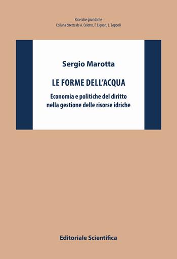 Le forme dell'acqua. Economia e politiche del diritto nella gestione delle risorse idriche - Sergio Marotta - Libro Editoriale Scientifica 2019, Ricerche giuridiche. Nuovissima serie | Libraccio.it