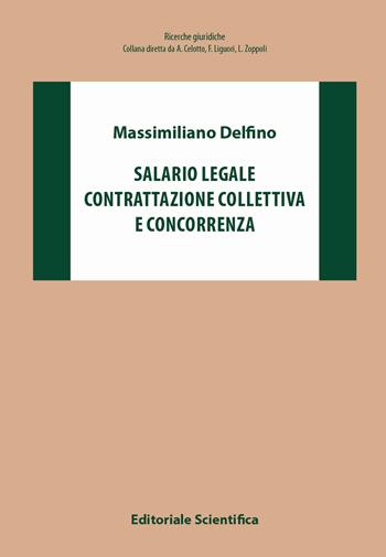 Salario legale e contrattazione collettiva e concorrenza - Massimiliano Delfino - Libro Editoriale Scientifica 2019, Ricerche giuridiche. Nuovissima serie | Libraccio.it