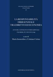 La responsabilità dirigenziale tra diritto ed economia