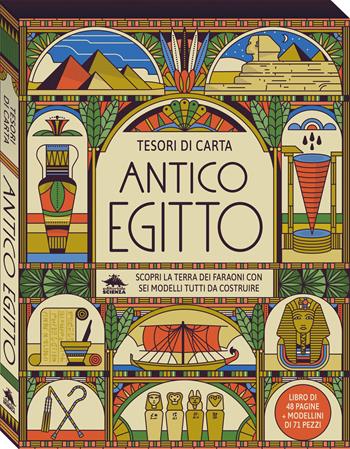 Antico Egitto. Scopri la terra dei faraoni con sei modelli tutti da costruire. Tesori di carta. Ediz. a colori. Con 6 modelli da costruire - Matthew Morgan - Libro Editoriale Scienza 2025 | Libraccio.it